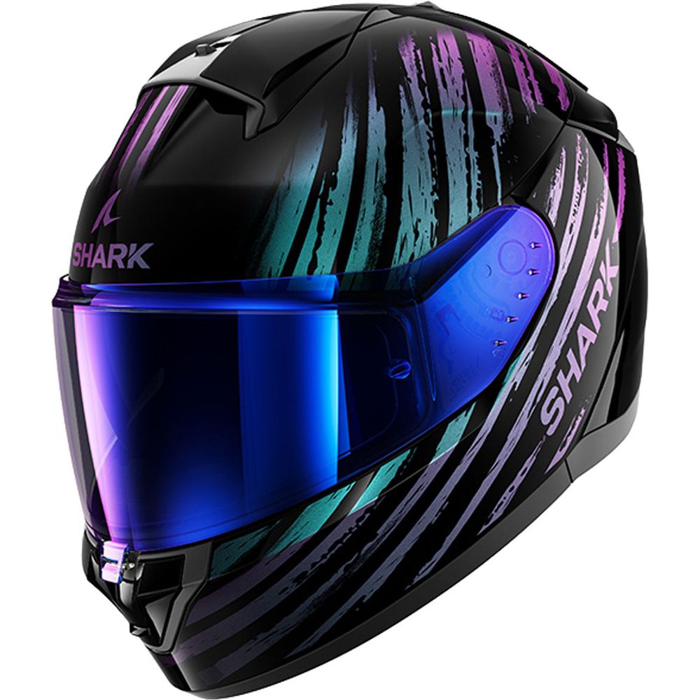 Shark Ridill 2 Full Face Helmet Assya Pearl Black - ThrottleChimp