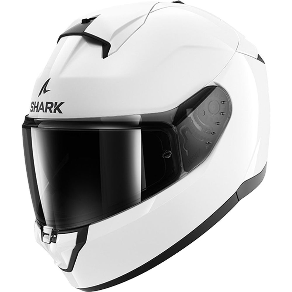 Shark Ridill 2 Full Face Helmet Blank White - ThrottleChimp