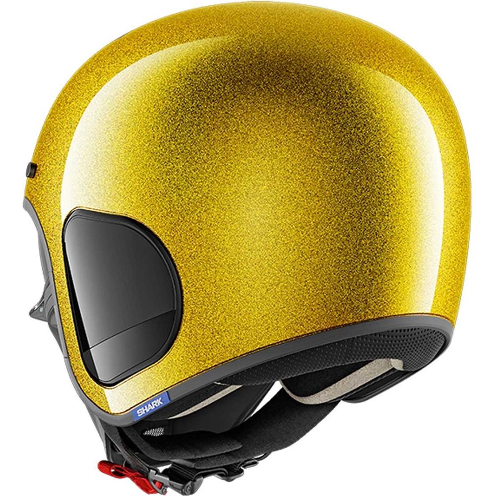 Shark S Drak Blank Glitter GGX Open Face Helmet (Image 3) - ThrottleChimp