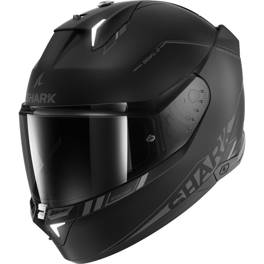 Shark Skwal i3 Full Face Helmet Blank SP Matt Black / Anthracite - ThrottleChimp