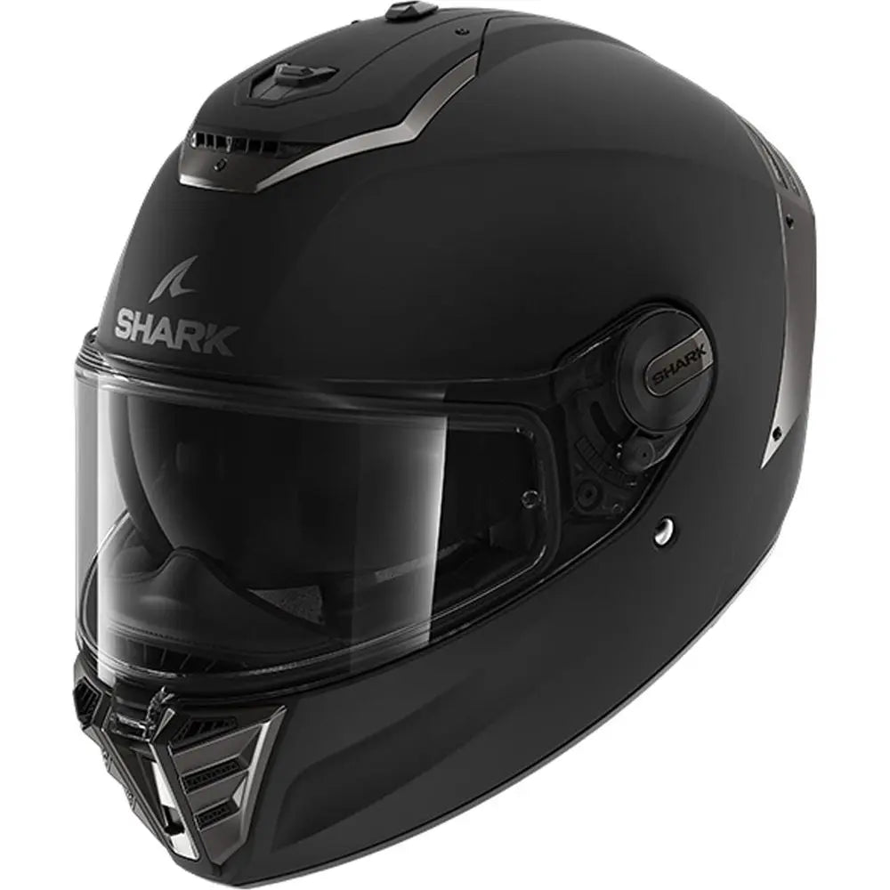 Shark Spartan RS Full Face Helmet Blank Matt Black FREE 1 YEAR Returns, FREE UK Delivery | ThrottleChimp