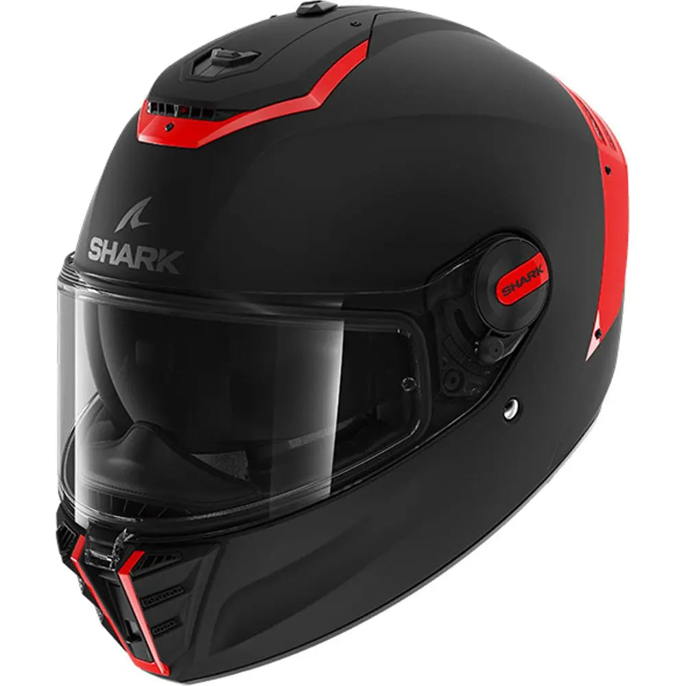 Shark Spartan RS Full Face Helmet Blank SP Matt Black / Orange FREE 1 YEAR Returns, FREE UK Delivery | ThrottleChimp