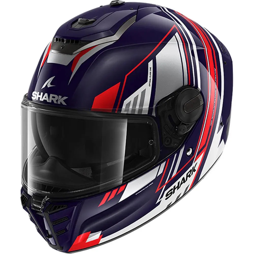 Shark Spartan RS Full Face Helmet Byhron Blue / White - ThrottleChimp