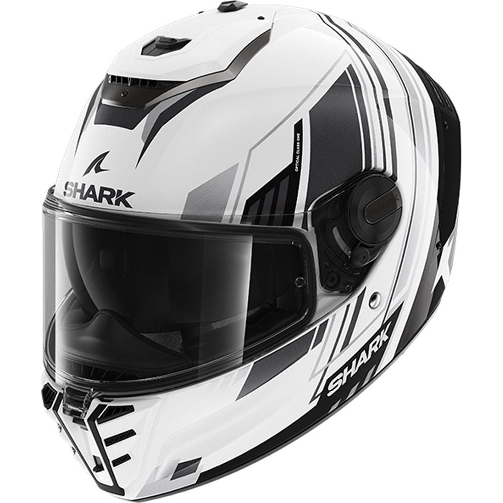 Shark Spartan RS Full Face Helmet Byhron White / Black - ThrottleChimp