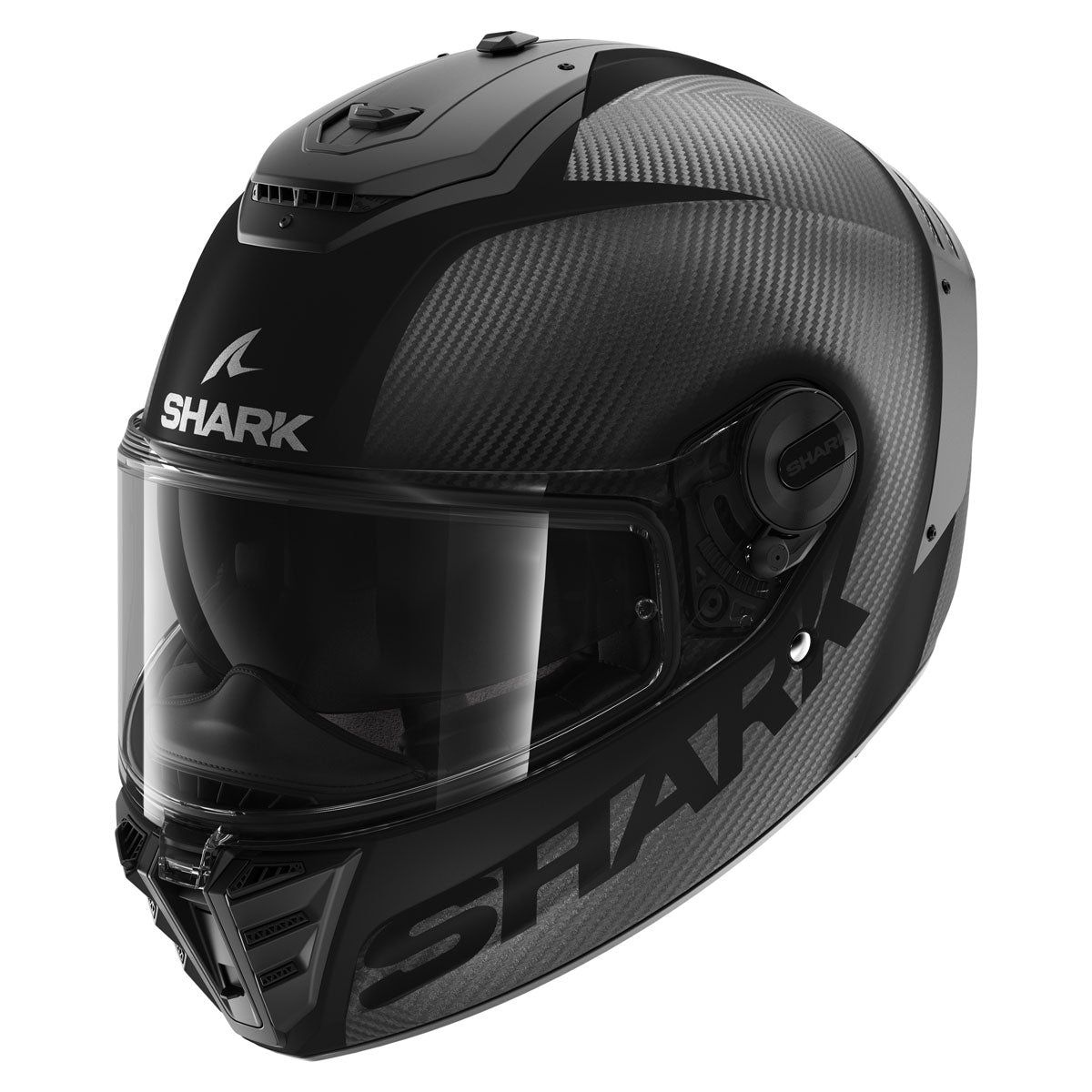 Shark Spartan RS Carbon ECE Skin Full Face Helmet Matt Carbon FREE 1 YEAR Returns, FREE UK Delivery | ThrottleChimp