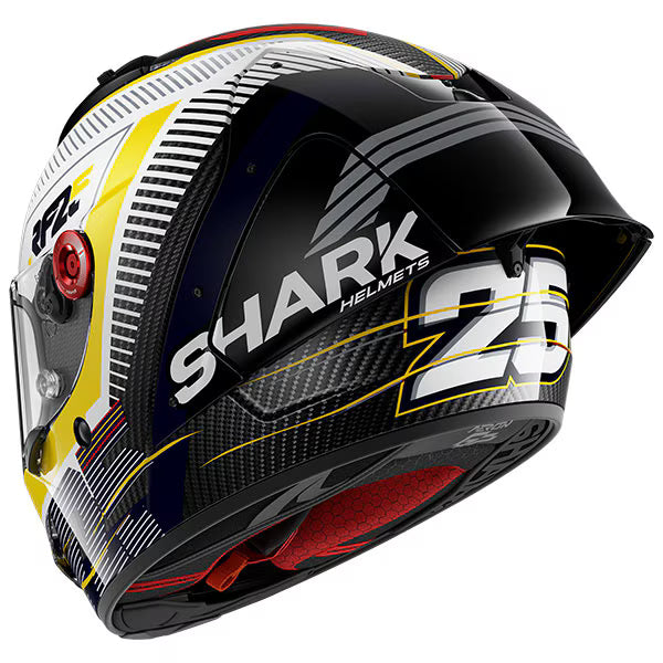 Shark Aeron-GP Full Face Helmet Replica Fernandez DWY (Image 3) - ThrottleChimp