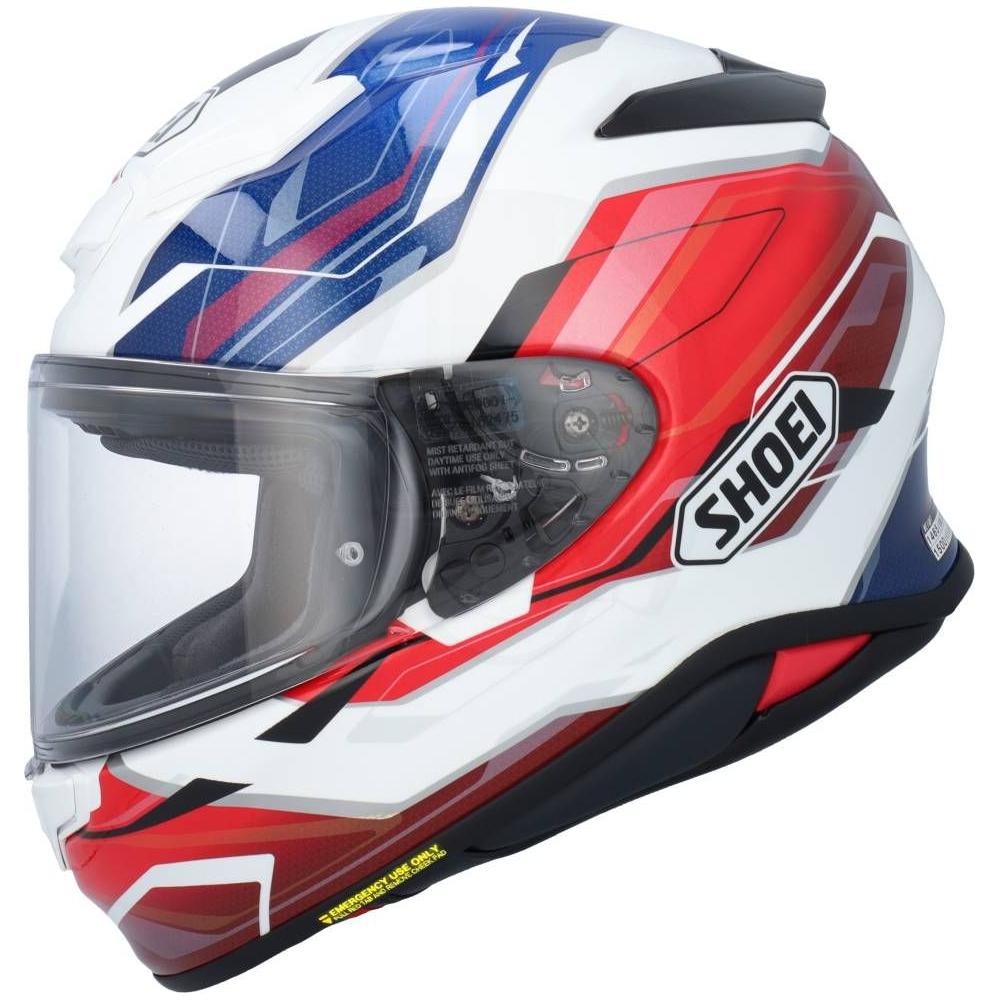 Shoei NXR2 Capriccio TC10 Full Face Helmet White (Image 2) - ThrottleChimp