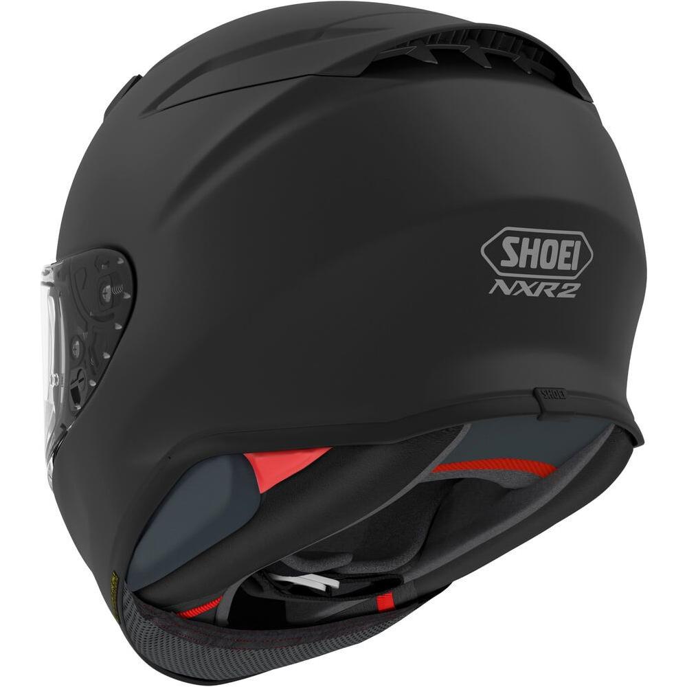 Shoei NXR2 Plain Full Face Helmet Matt Black FREE 1 YEAR Returns, FREE UK Delivery | ThrottleChimp