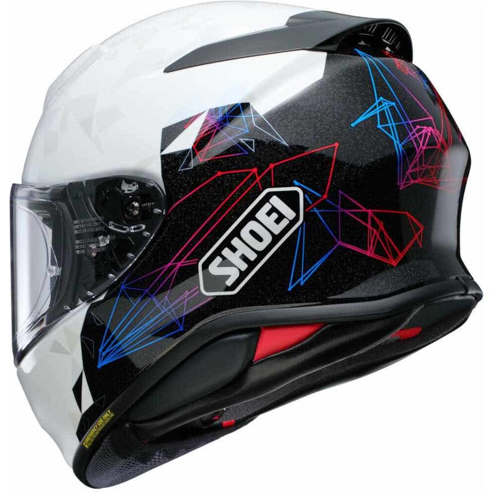 Shoei NXR2 Origami TC5 Full Face Helmet Black (Image 2) - ThrottleChimp