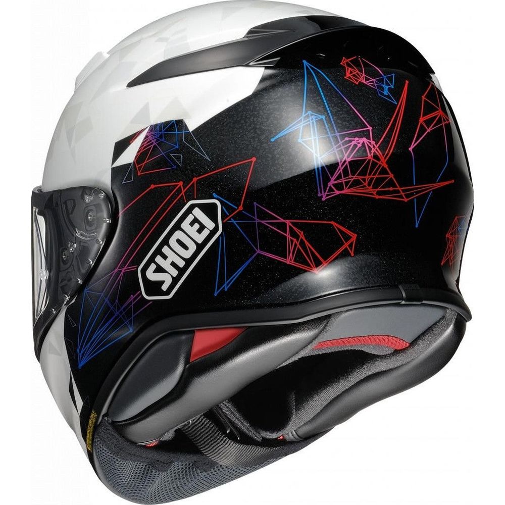 Shoei NXR2 Origami TC5 Full Face Helmet Black (Image 3) - ThrottleChimp