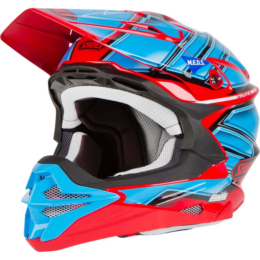 Shoei VFX-WR Glaive Off-Road Helmet TC1 Red FREE 1 YEAR Returns, FREE UK Delivery | ThrottleChimp