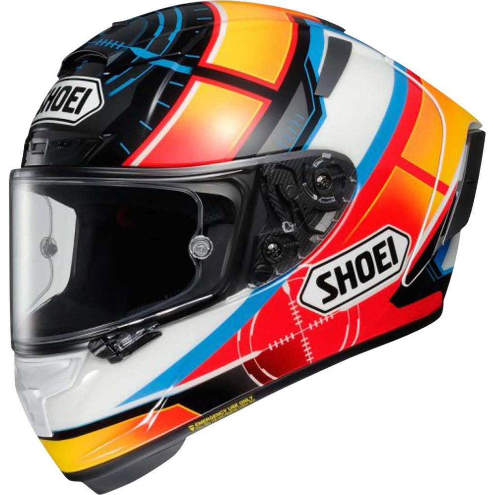 Shoei X Spirit 3 De Angelis Full Face Helmet - ThrottleChimp