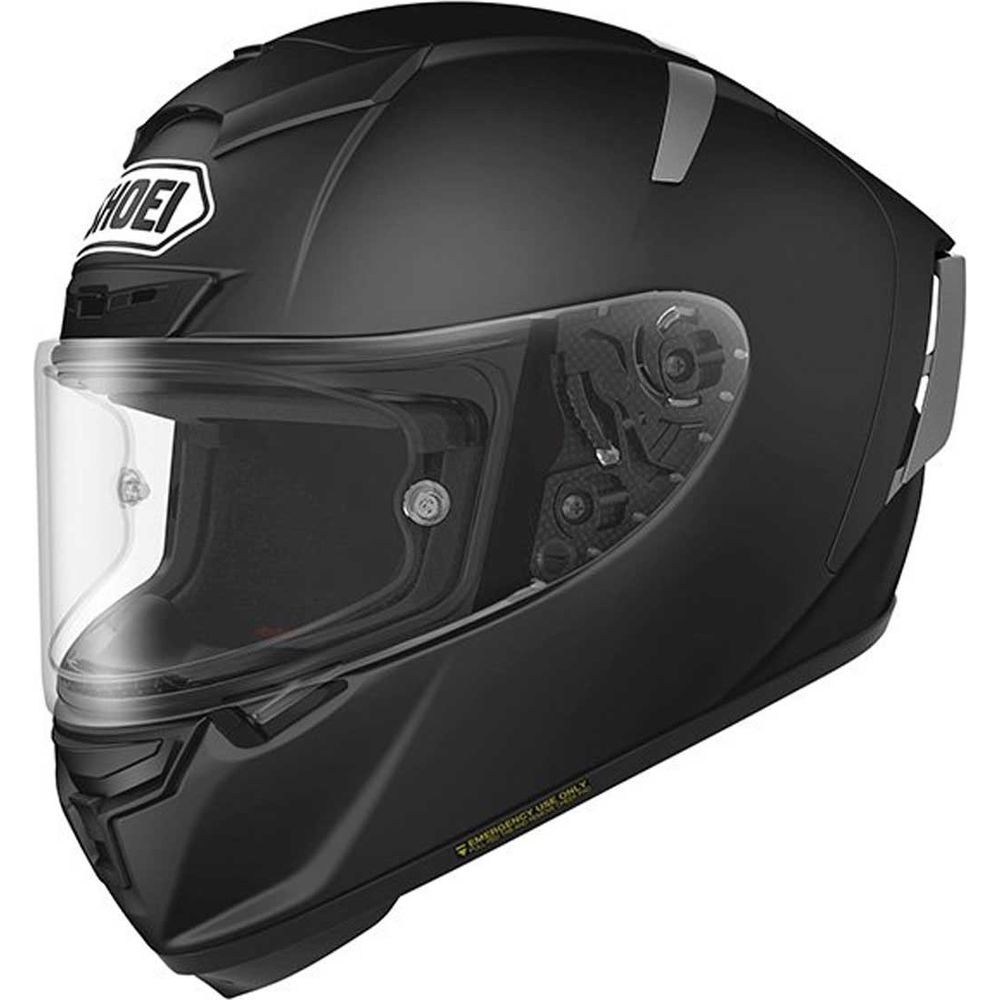 Shoei X Spirit 3 Plain Full Face Helmet Matt Black - ThrottleChimp