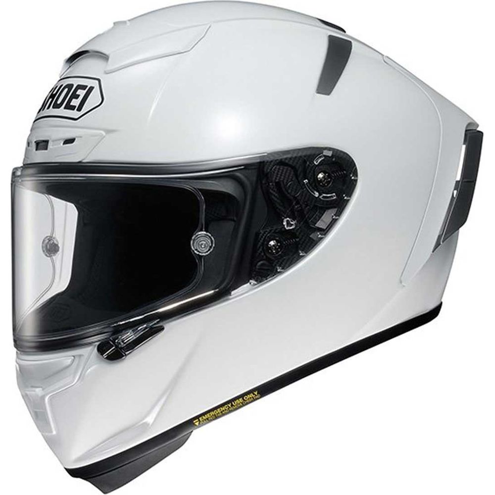 Shoei X Spirit 3 Full Face Helmet White - ThrottleChimp