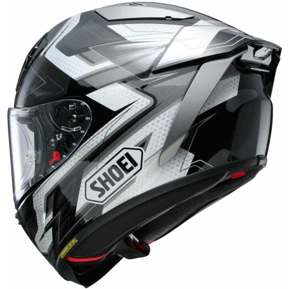 Shoei X-SPR Pro Escalate TC5 Full Face Helmet Black FREE 1 YEAR Returns, FREE UK Delivery | ThrottleChimp