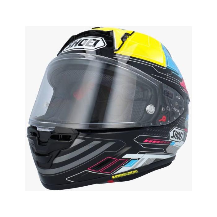 Shoei X-SPR Pro Proxy TC11 Full Face Helmet Black (Image 3) - ThrottleChimp