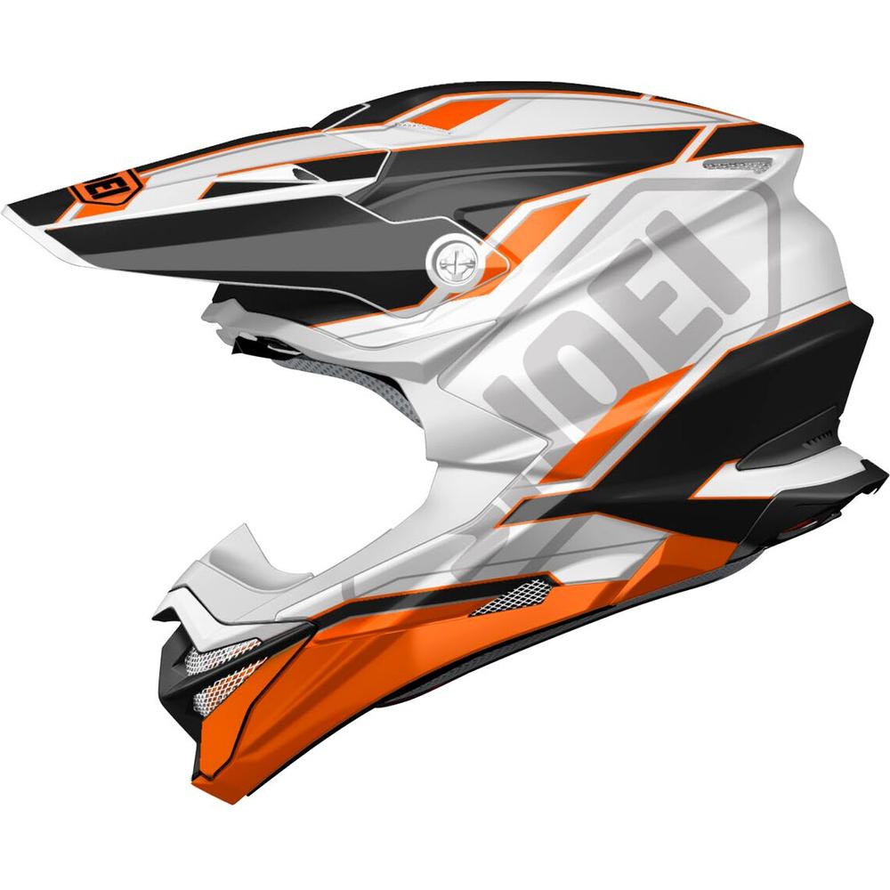 Shoei VFX-WR Allegiant TC8 Off-Road Helmet Orange (Image 2) - ThrottleChimp