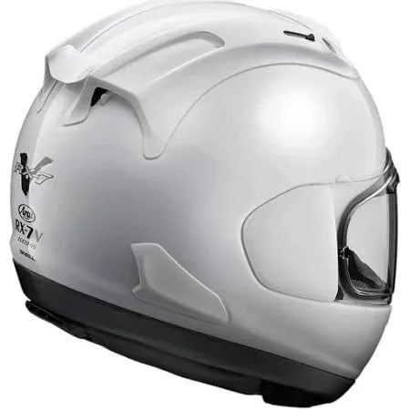 Arai RX 7V Race Full Face Helmet Diamond White (Image 2) - ThrottleChimp