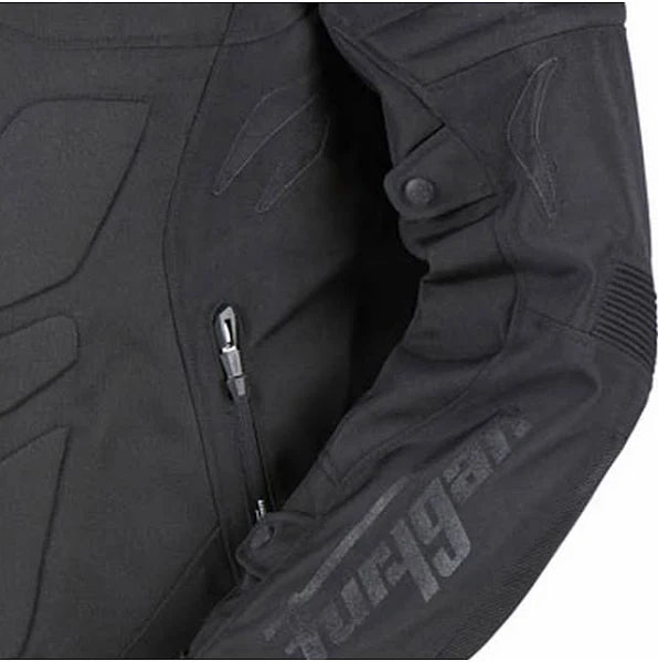 Furygan Blast Waterproof Textile Jacket Black (Image 2) - ThrottleChimp