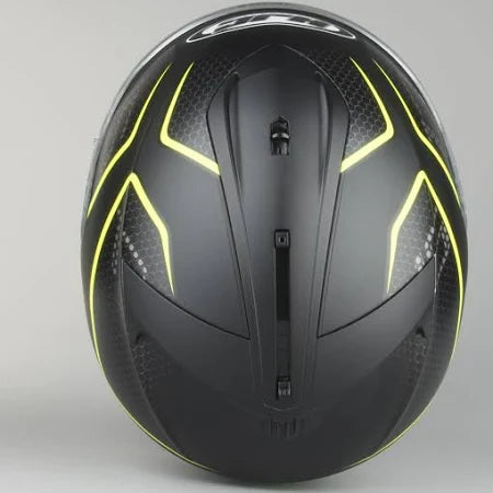 HJC IS 17 Lank MC4HSF Full Face Helmet Black / Yellow (Image 3) - ThrottleChimp