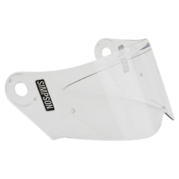 Simpson Visor Clear For Darksome Helmets - ThrottleChimp