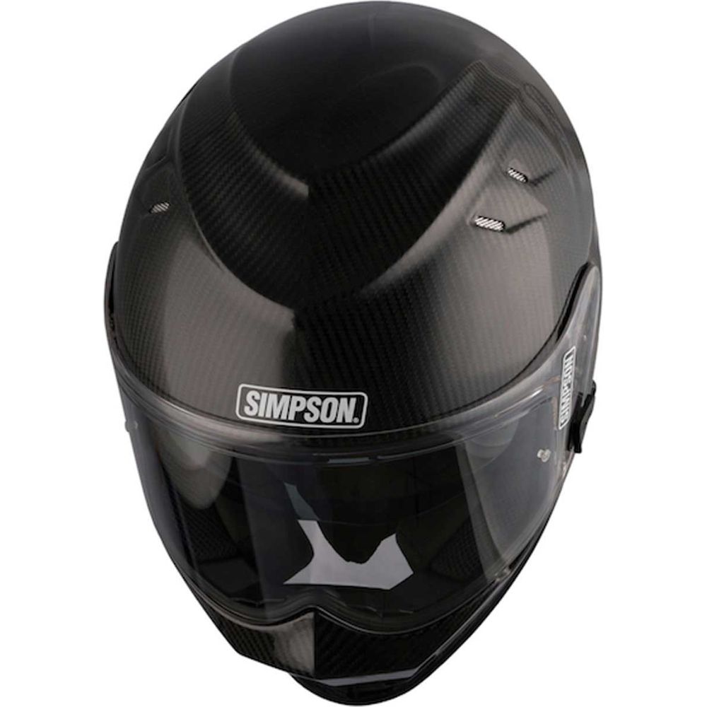 Simpson Venom Full Face Helmet Carbon FREE 1 YEAR Returns, FREE UK Delivery | ThrottleChimp