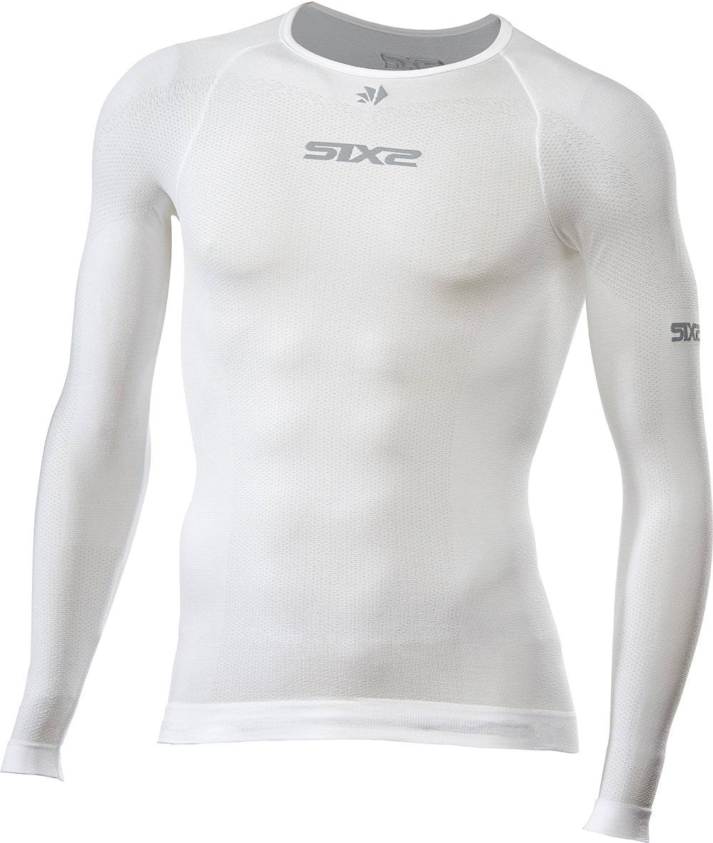 SIXS BreezyTouch Long Sleeves Jersey White FREE 1 YEAR Returns, FREE UK Delivery | ThrottleChimp