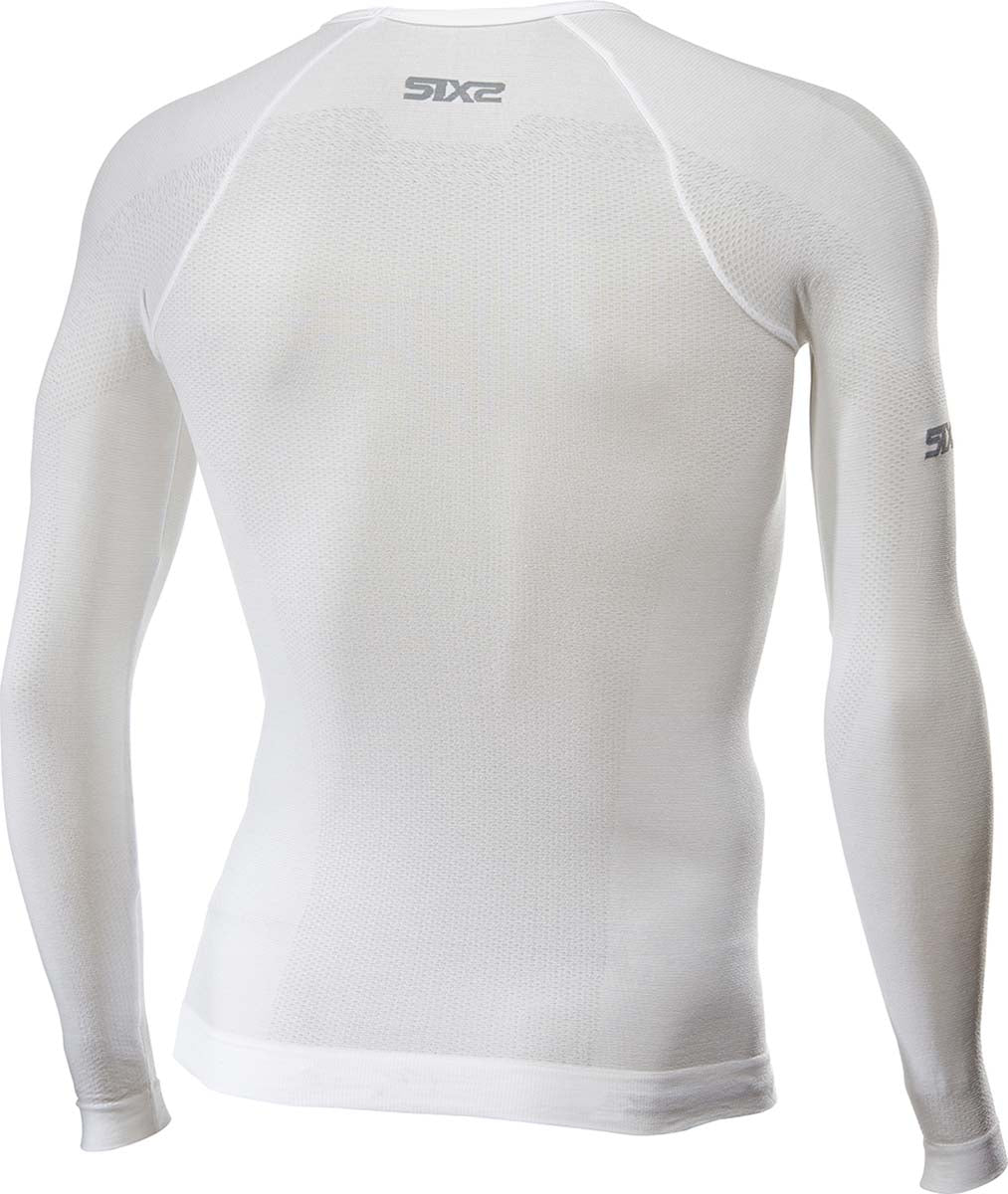 SIXS BreezyTouch Long Sleeves Jersey White FREE 1 YEAR Returns, FREE UK Delivery | ThrottleChimp