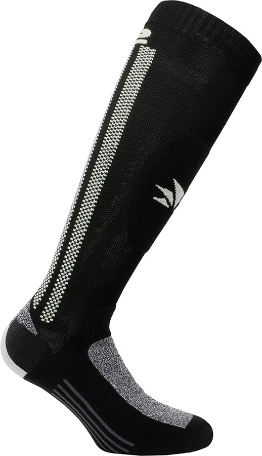 SIXS Long Motorcycling Socks Black FREE 1 YEAR Returns, FREE UK Delivery | ThrottleChimp