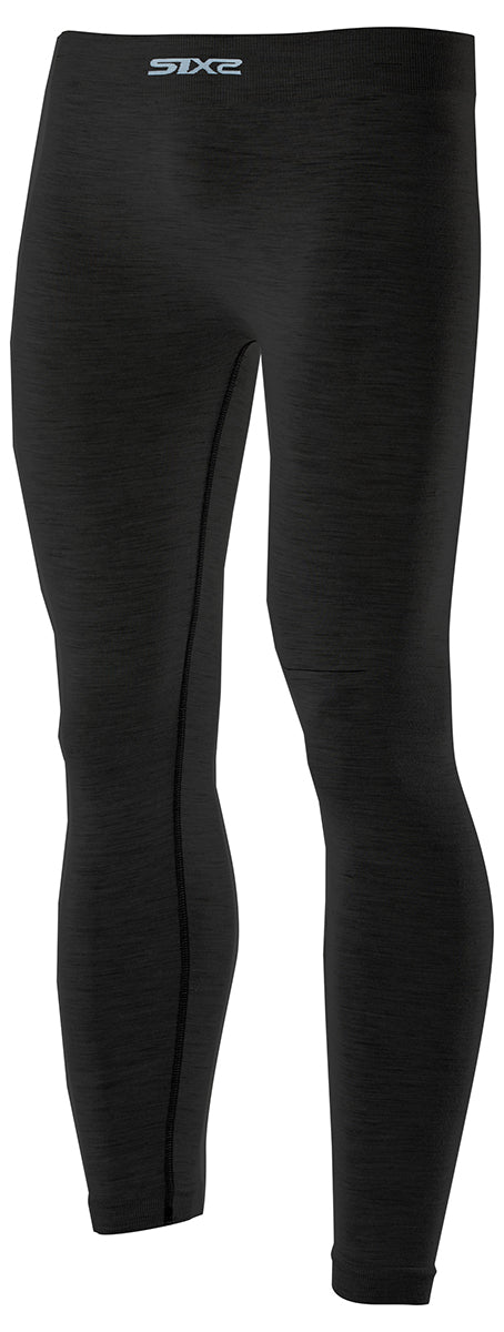 SIXS Merino Wool Leggings Black FREE 1 YEAR Returns, FREE UK Delivery | ThrottleChimp