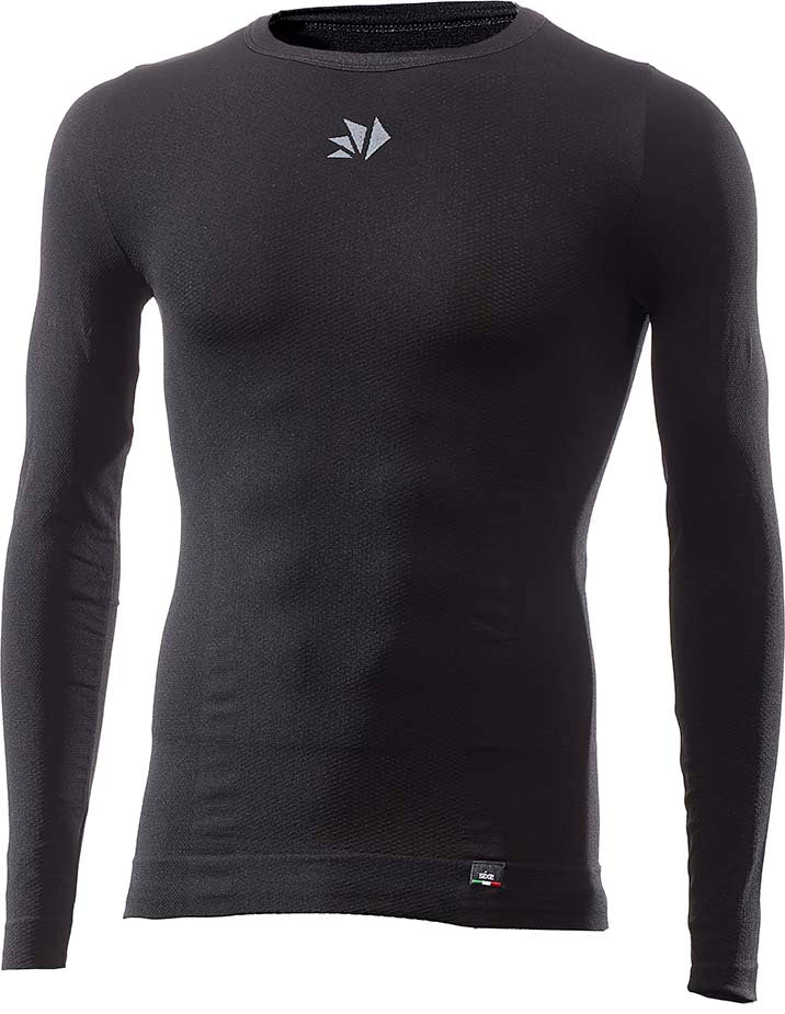 SIXS TS2 V2 Base Layer Long Sleeves Shirt Black FREE 1 YEAR Returns, FREE UK Delivery | ThrottleChimp