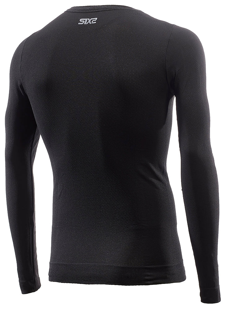 SIXS TS2 V2 Base Layer Long Sleeves Shirt Black FREE 1 YEAR Returns, FREE UK Delivery | ThrottleChimp