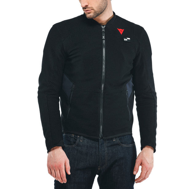 Dainese Smart LS Airbag Textile Jacket Black (Image 8) - ThrottleChimp