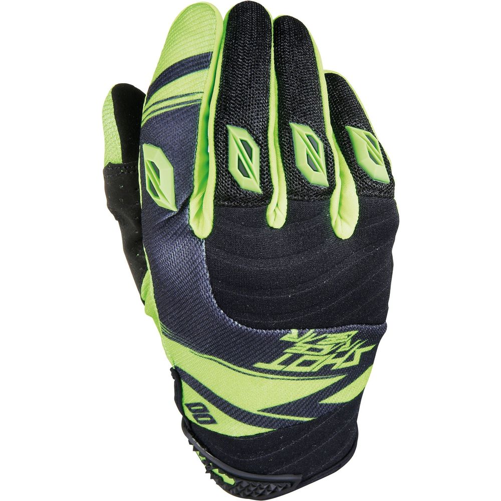 Shot Contact Claw Gloves Neon Green - ThrottleChimp