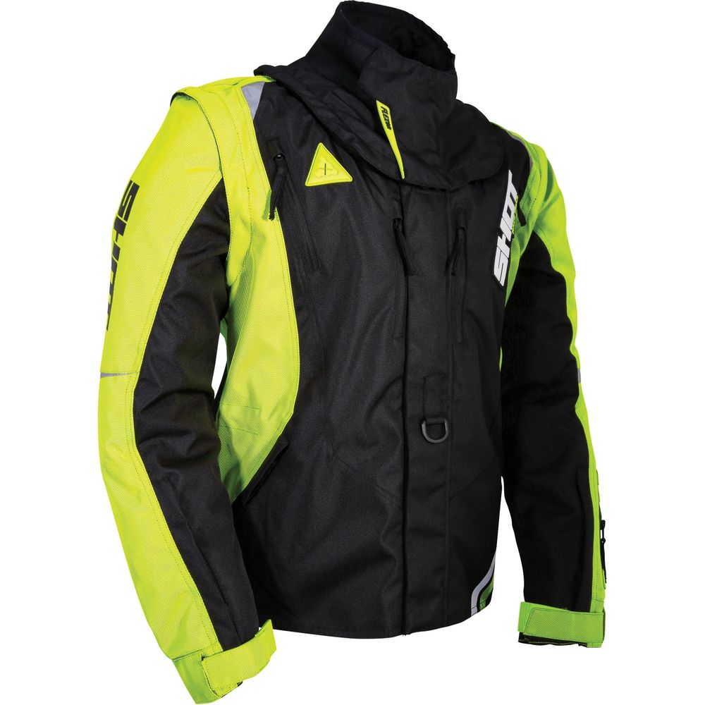 Shot Flexor Advance Jacket Neon Yellow - ThrottleChimp