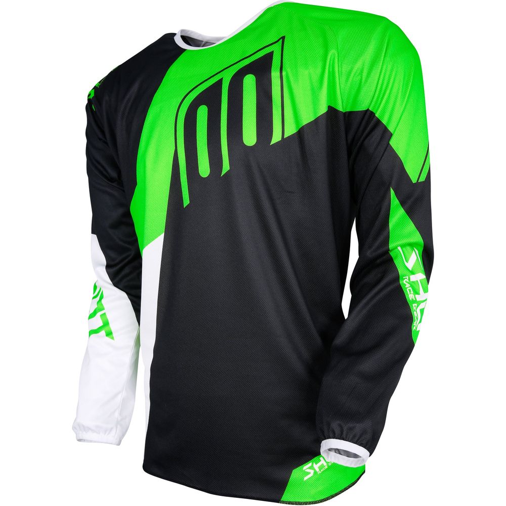 Shot Devo Alert MX Jersey Green - ThrottleChimp