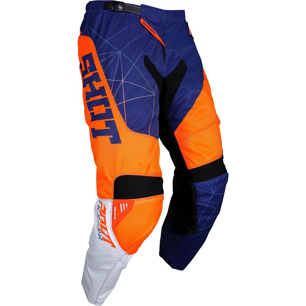 Shot Contact Infinite MX Trouser Blue / Orange / White - ThrottleChimp