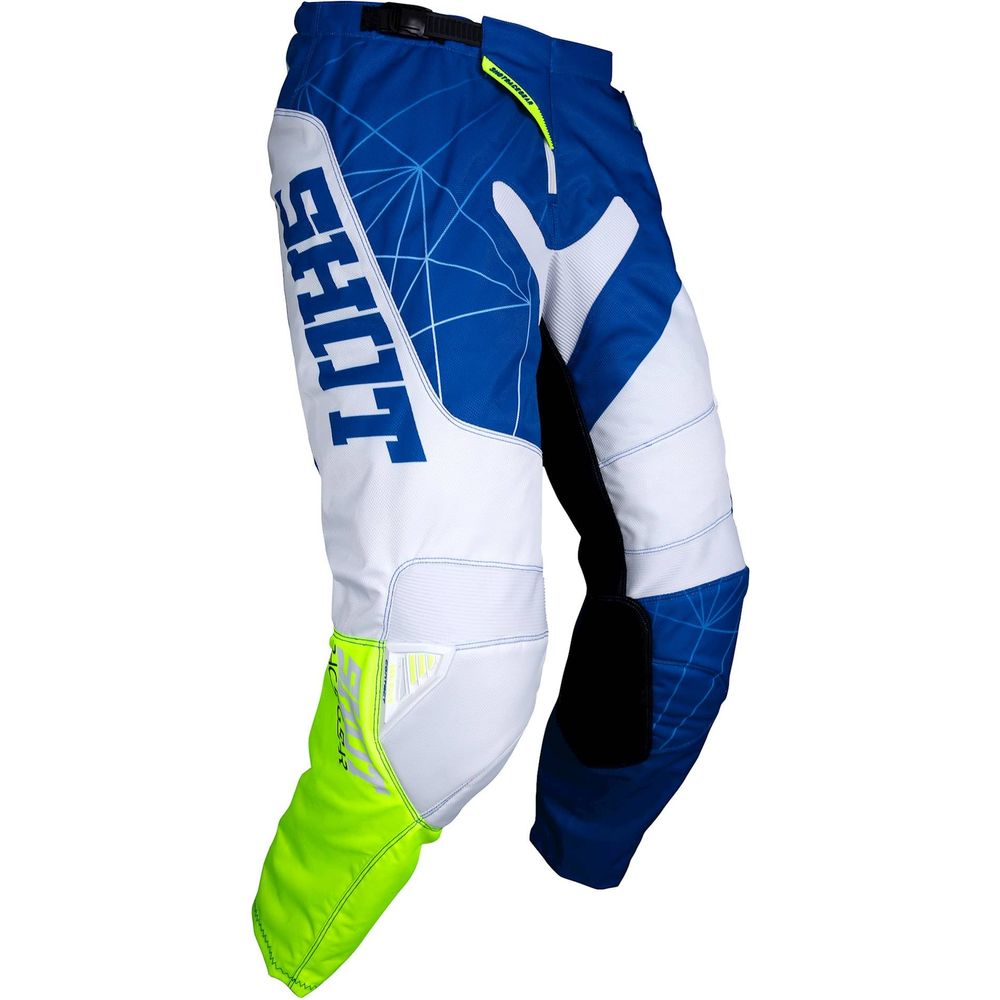 Shot Contact Infinite MX Trouser Blue / White / Yellow - ThrottleChimp