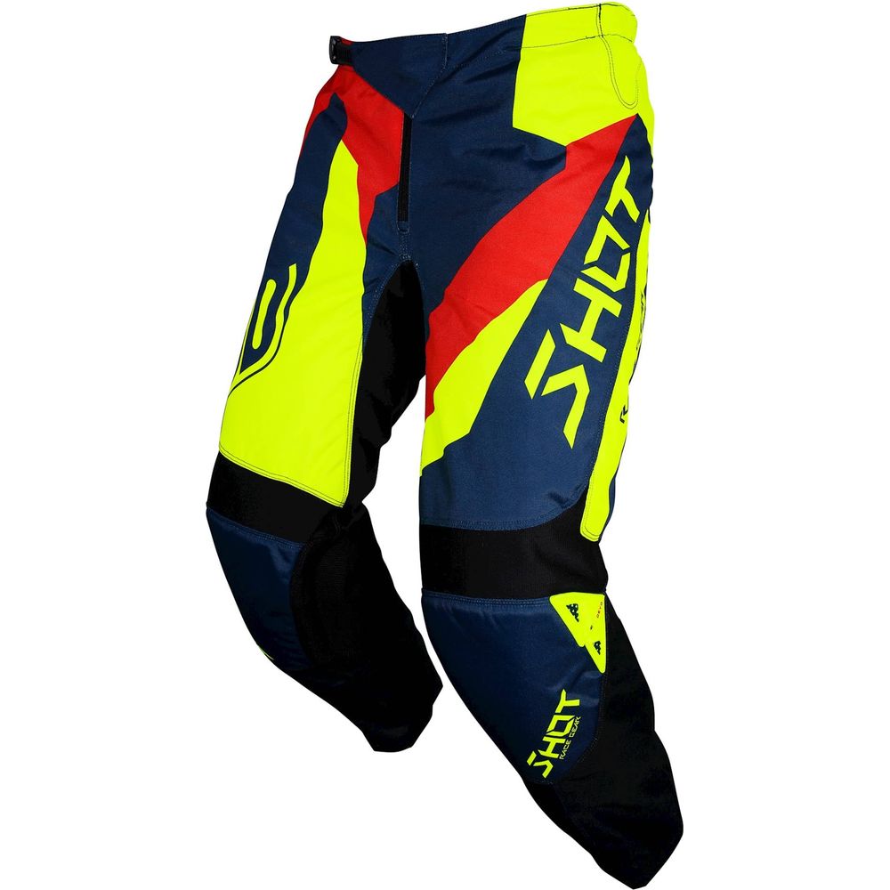 Shot Devo Alert MX Trouser Blue / Red / Yellow - ThrottleChimp