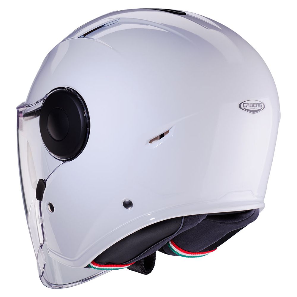 Caberg Soho Open Face Helmet White (Image 3) - ThrottleChimp