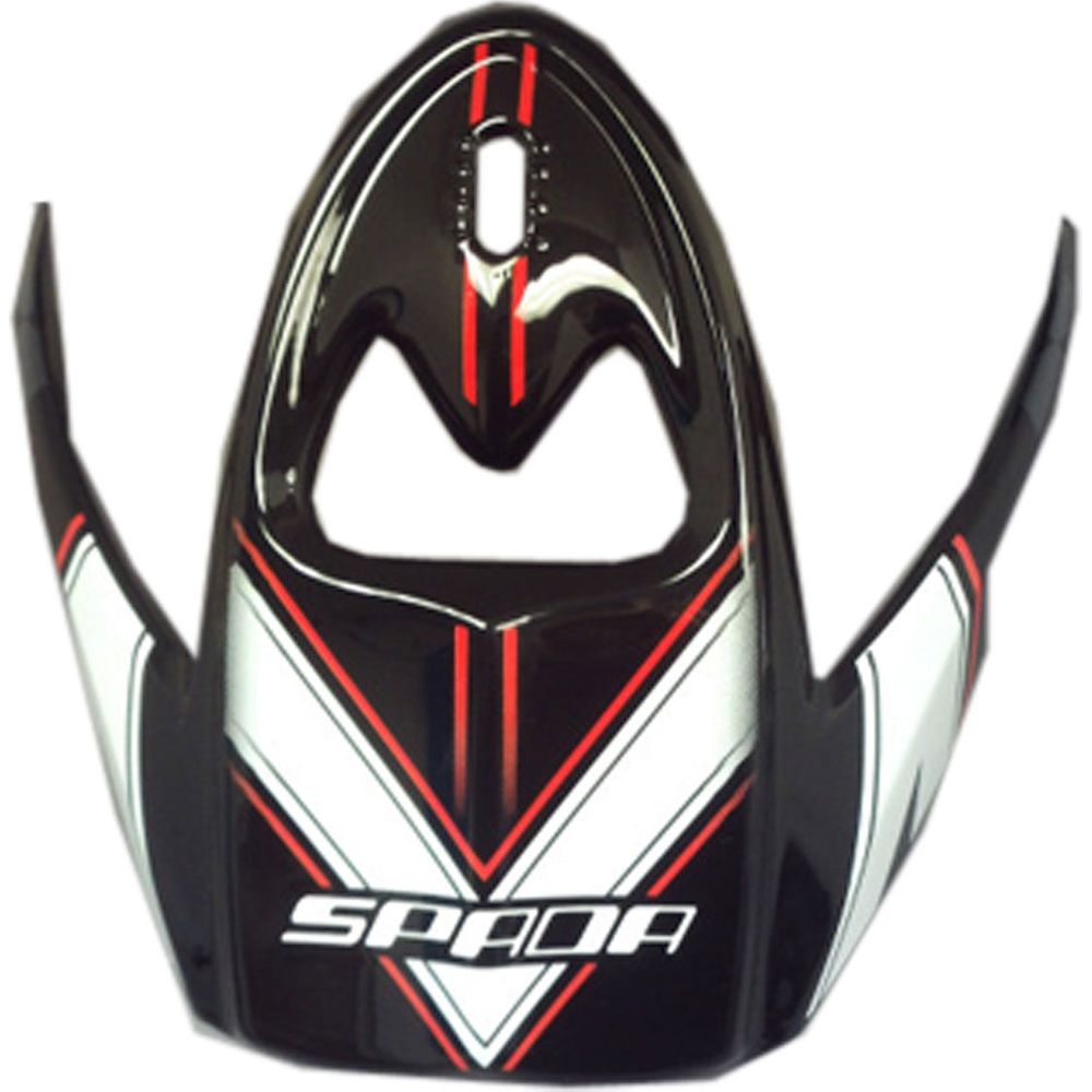 Spada Edge Peak Black / White FREE 1 YEAR Returns, FREE UK Delivery | ThrottleChimp