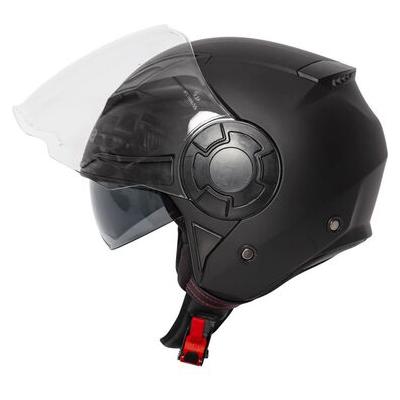 Spada Lycan Open Face Helmet Matt Black FREE 1 YEAR Returns, FREE UK Delivery | ThrottleChimp