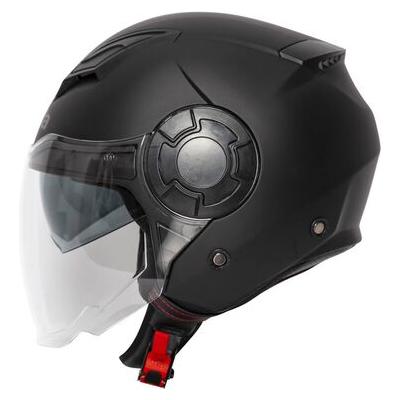 Spada Lycan Open Face Helmet Matt Black (Image 7) - ThrottleChimp