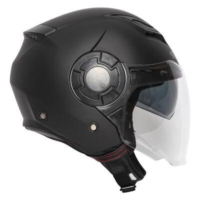 Spada Lycan Open Face Helmet Matt Black (Image 5) - ThrottleChimp