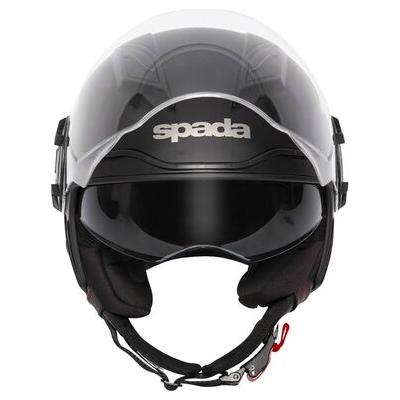 Spada Lycan Open Face Helmet Matt Black FREE 1 YEAR Returns, FREE UK Delivery | ThrottleChimp