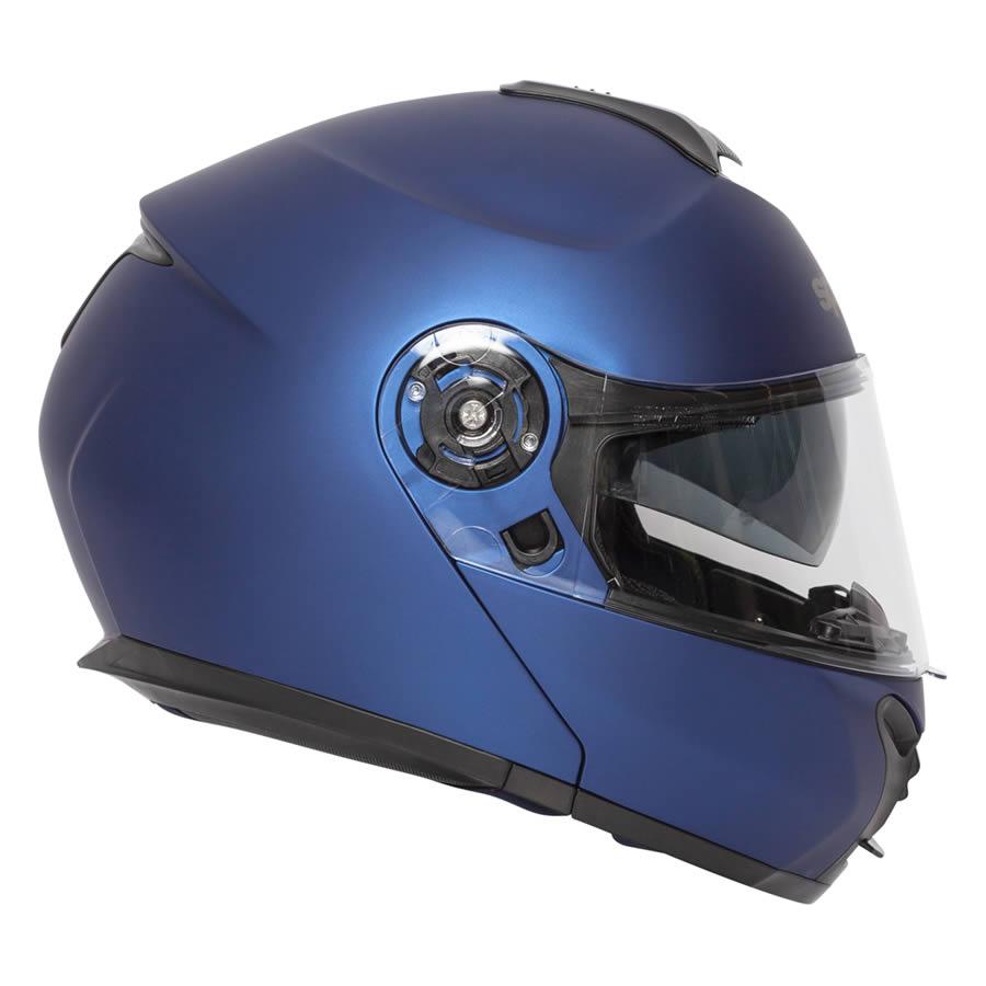 Spada Orion Flip-Up Helmet Matt Blue (Image 4) - ThrottleChimp