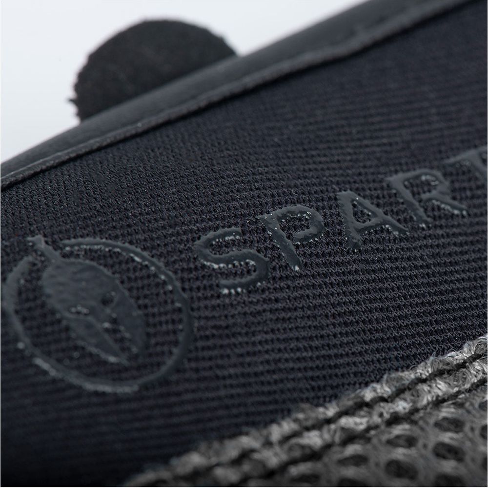 Spartan Air Mesh Gloves Black / Grey FREE 1 YEAR Returns, FREE UK Delivery | ThrottleChimp