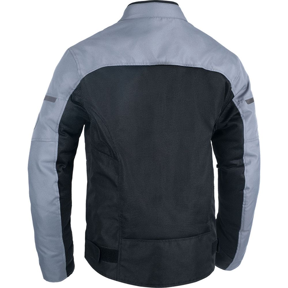 Spartan Air Textile Jacket Grey / Black (Image 2) - ThrottleChimp