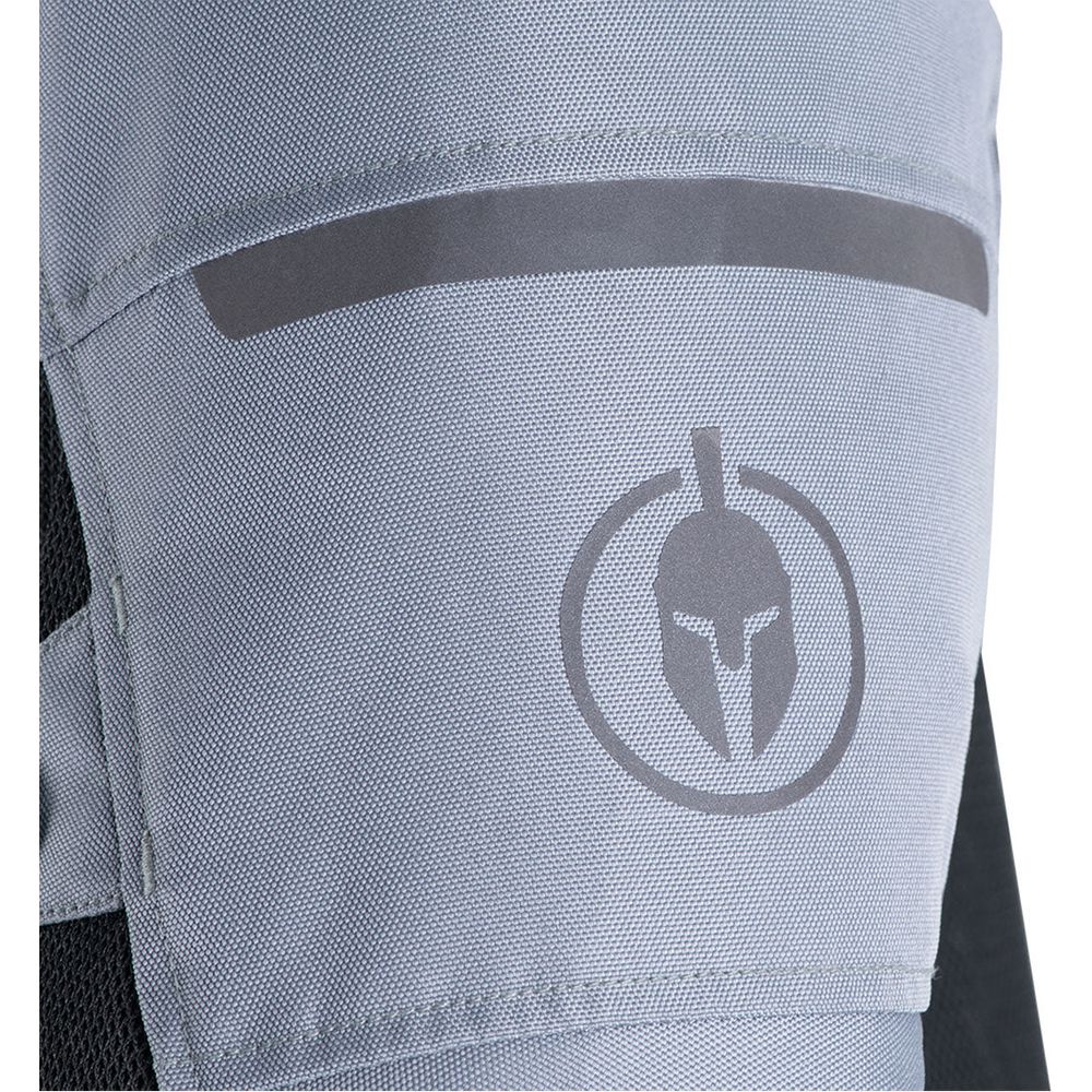 Spartan Air Textile Jacket Grey / Black FREE 1 YEAR Returns, FREE UK Delivery | ThrottleChimp