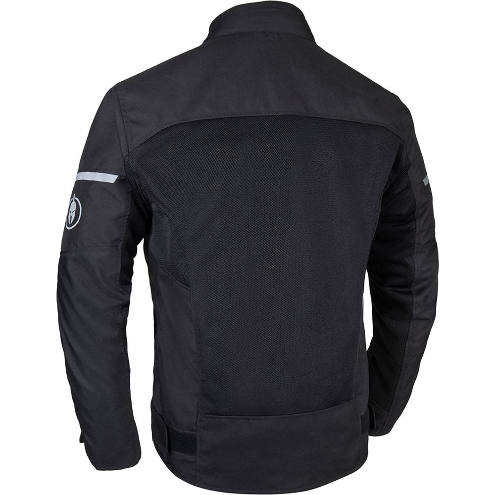 Spartan Air Textile Jacket Stealth Black (Image 2) - ThrottleChimp